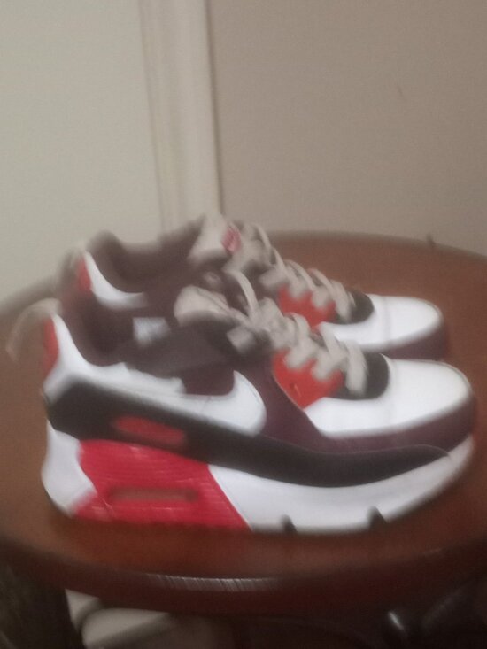 Nike Other - Nike Air Max 90 Easyon Burgundy Crush White Shoes Hf6357-600 Toddler Size 10C
